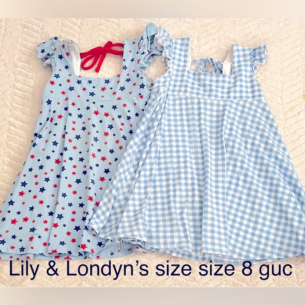 Lot of 2 Girls Boutique Tunic/Dresses